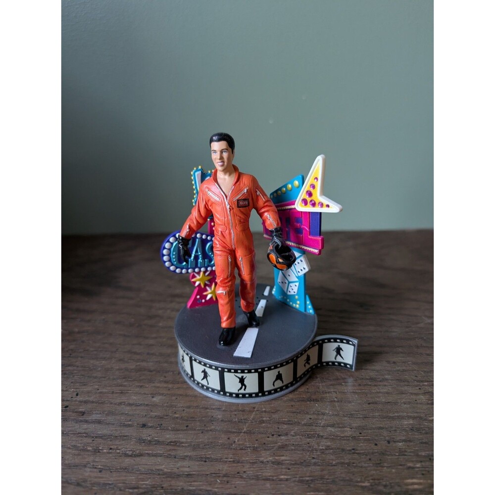 Carlton Heirloom Collection Elvis Musical Ornament “Viva Las Vegas” 2003 Works
